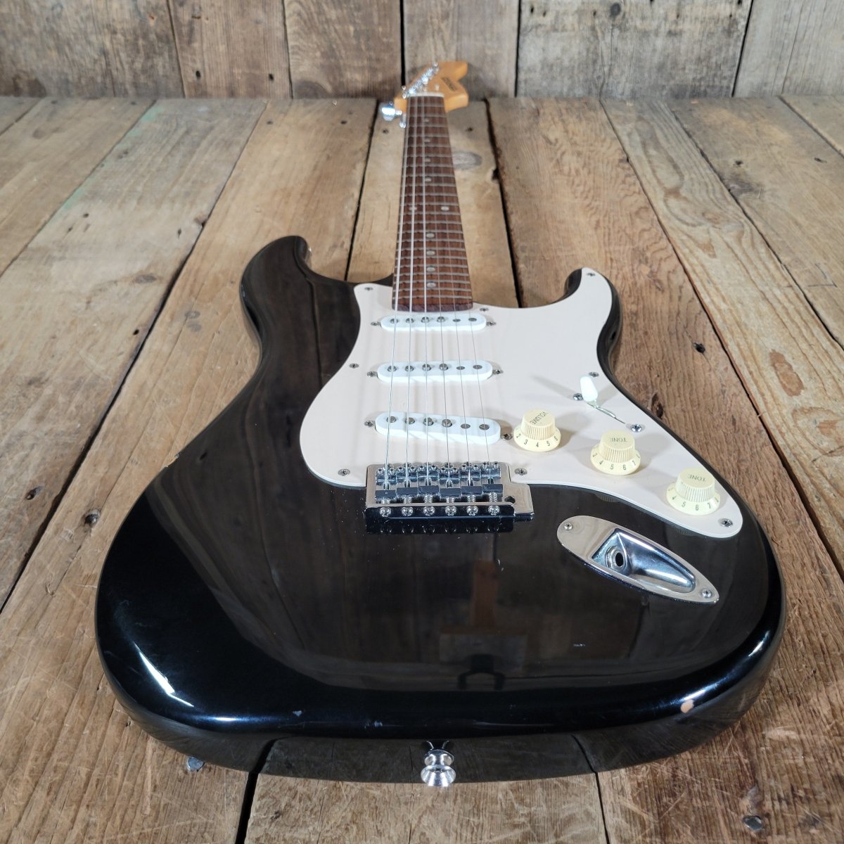 Fernandes Stratocaster – 2010s Strat - Style Guitar w/ Fender Custom Shop Pickups - Mahar's Vintage Guitars