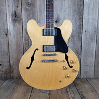 Gibson 1991 ES - 335 Dot Reissue Blonde – Figured Maple Top, Vintage USA Semi - Hollow Tone - Mahar's Vintage Guitars