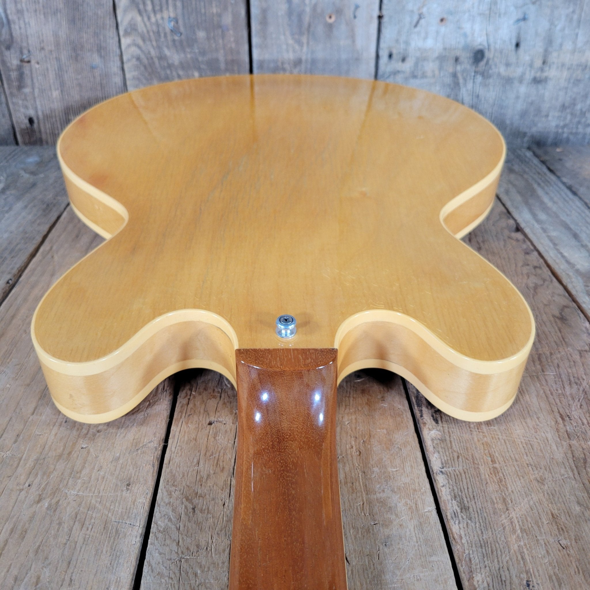 Gibson 1991 ES - 335 Dot Reissue Blonde – Figured Maple Top, Vintage USA Semi - Hollow Tone - Mahar's Vintage Guitars