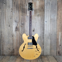 Gibson 1991 ES - 335 Dot Reissue Blonde – Figured Maple Top, Vintage USA Semi - Hollow Tone - Mahar's Vintage Guitars