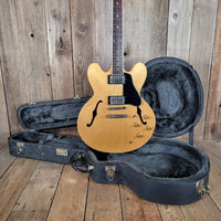 Gibson 1991 ES - 335 Dot Reissue Blonde – Figured Maple Top, Vintage USA Semi - Hollow Tone - Mahar's Vintage Guitars