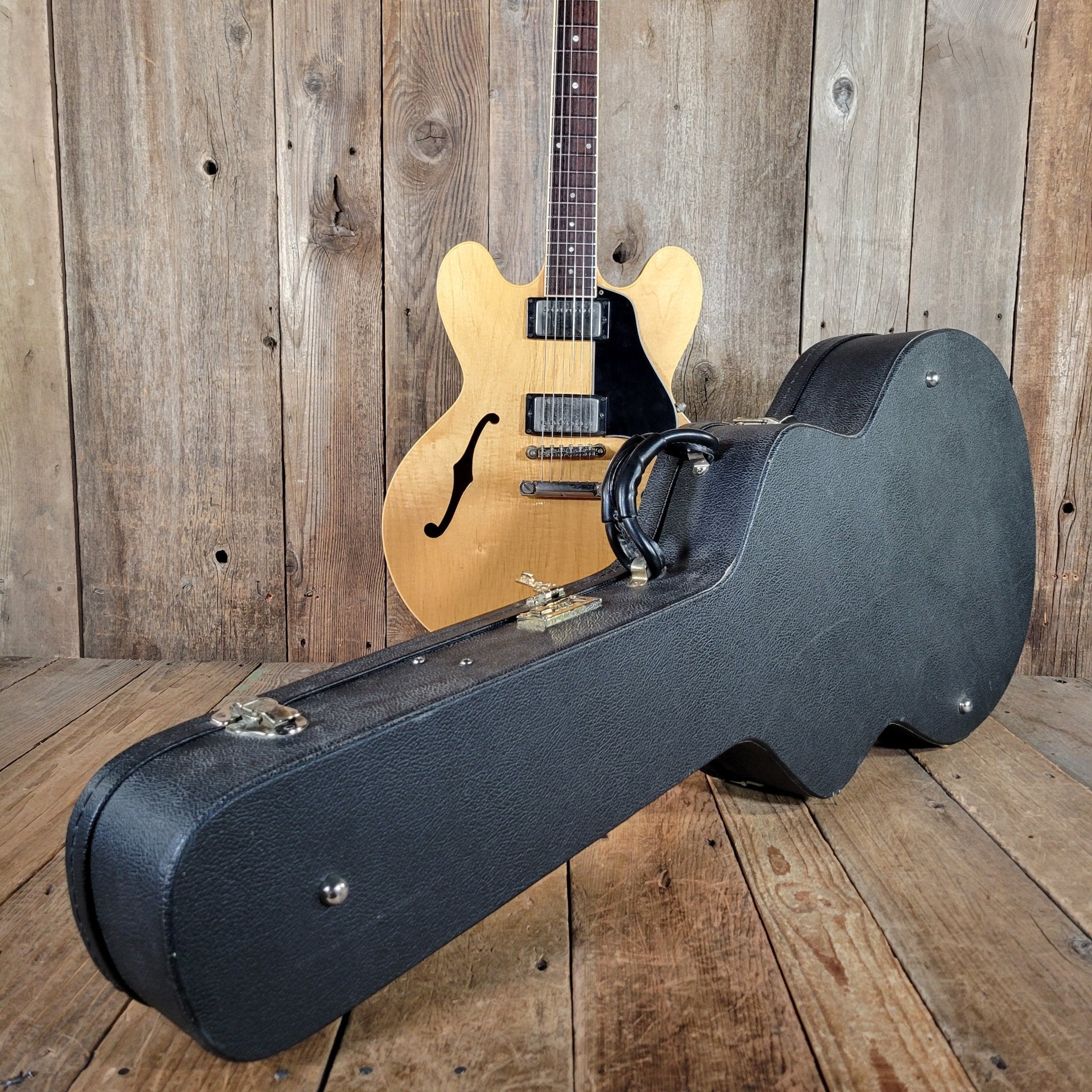 Gibson 1991 ES - 335 Dot Reissue Blonde – Figured Maple Top, Vintage USA Semi - Hollow Tone - Mahar's Vintage Guitars