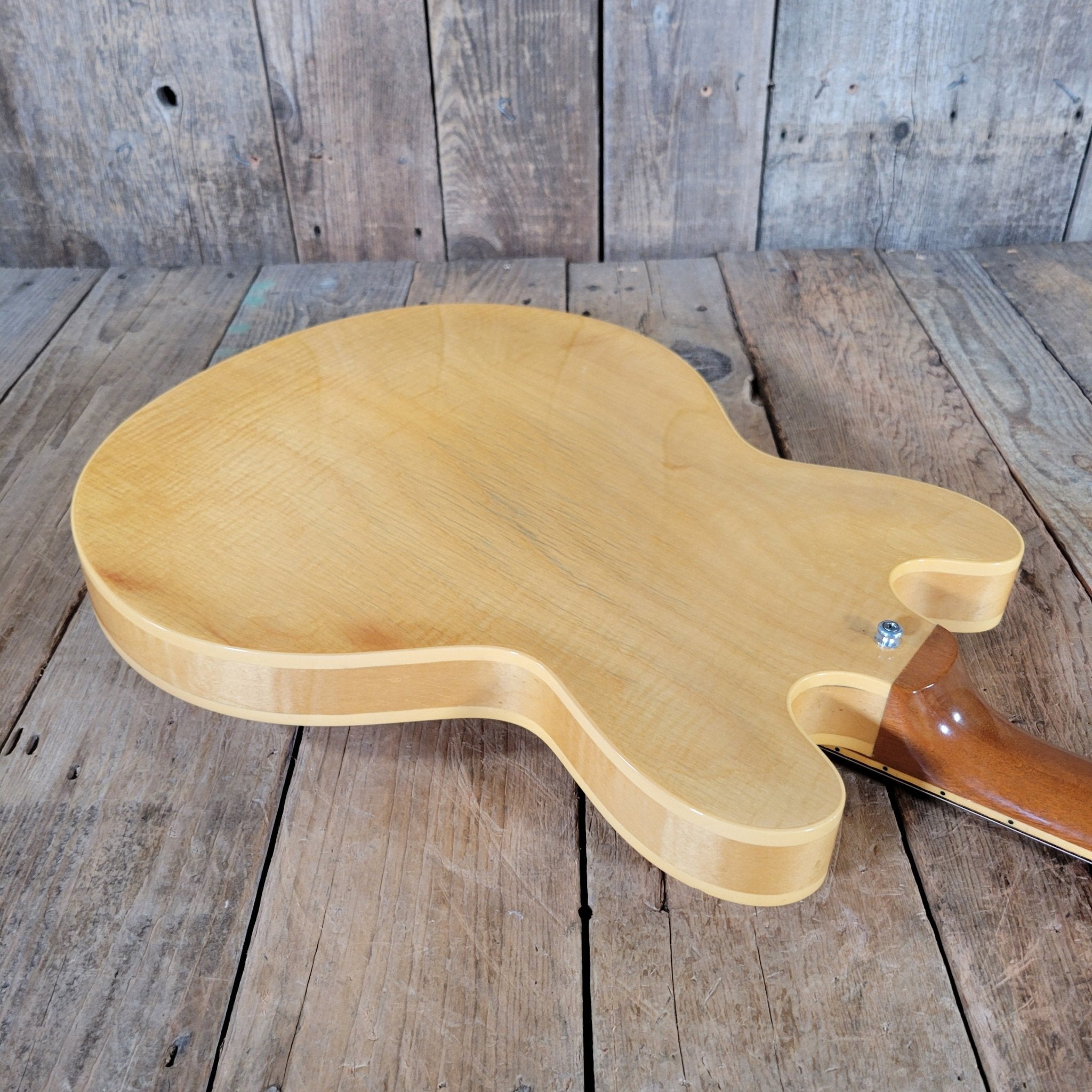 Gibson 1991 ES - 335 Dot Reissue Blonde – Figured Maple Top, Vintage USA Semi - Hollow Tone - Mahar's Vintage Guitars