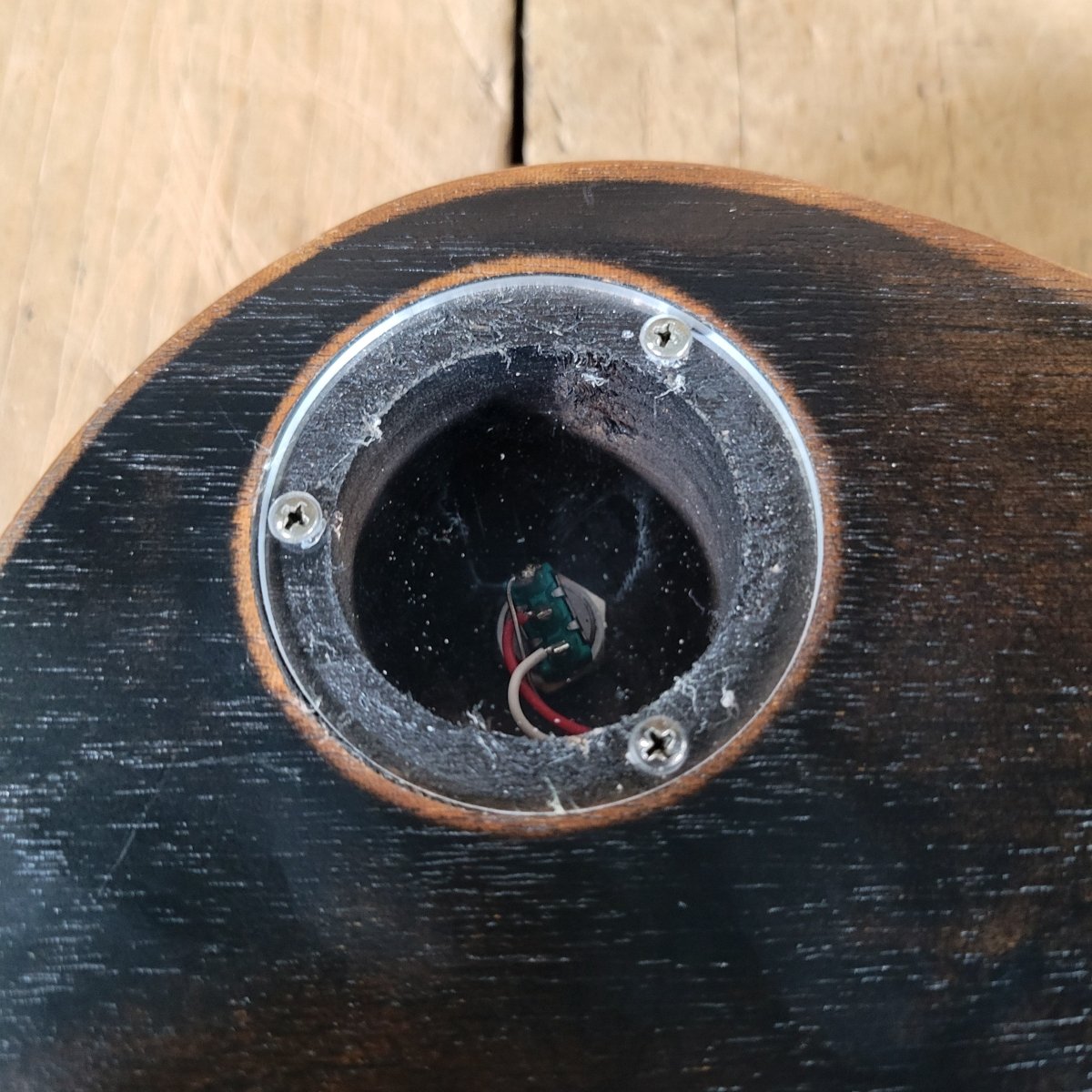 Gibson BFG "Gator" Les Paul Trans Black 2012 – Unique Raw - Finish USA Electric Guitar - Mahar's Vintage Guitars