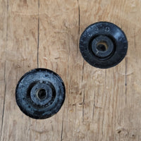 Gibson Black reflector knobs 1962 to mid 1970s (2) ES Les Paul SG - Mahar's Vintage Guitars