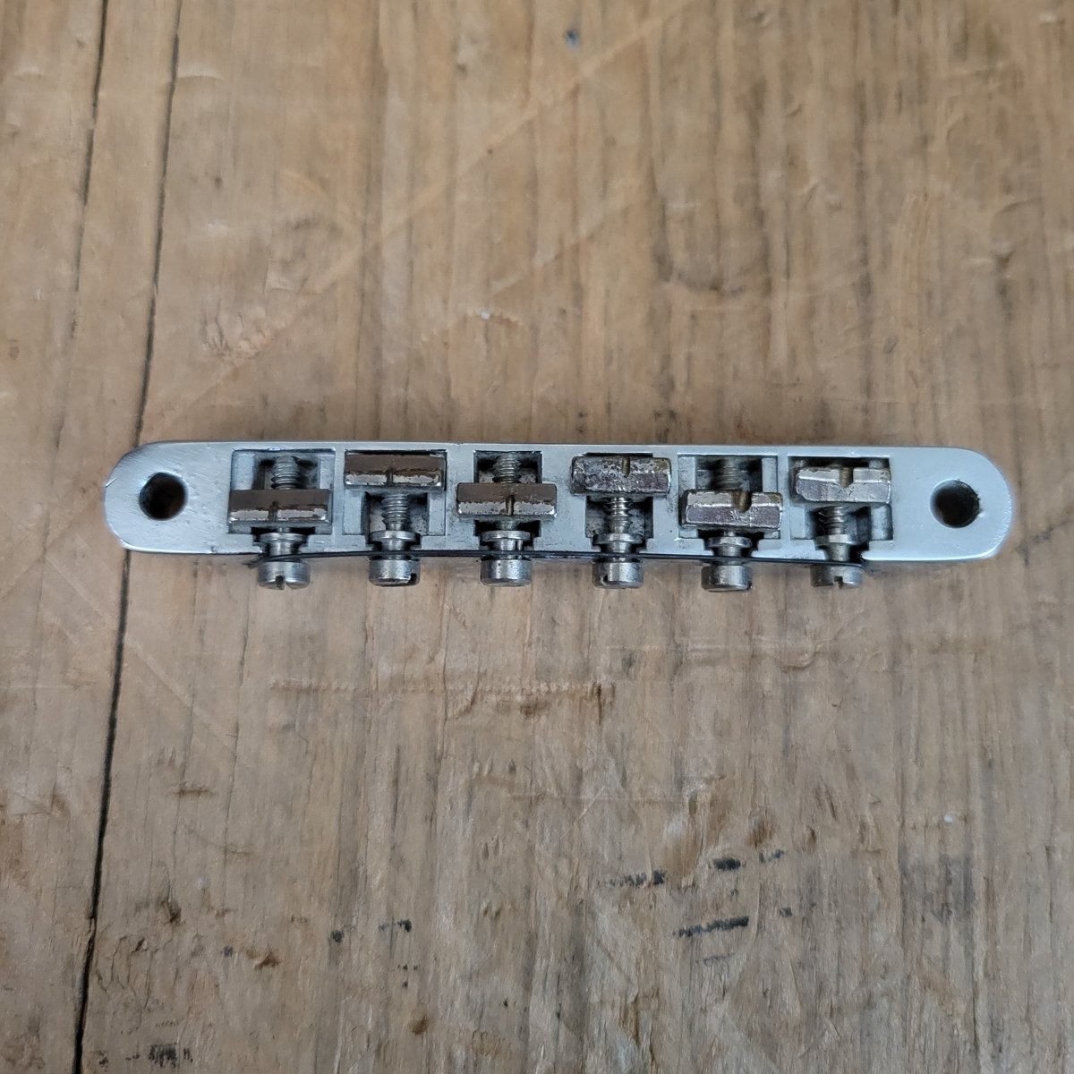 Gibson Bridge Saddles Screws Patent Number ABR - 1 Chrome 1966 through the 70s - Mahar's Vintage Guitars