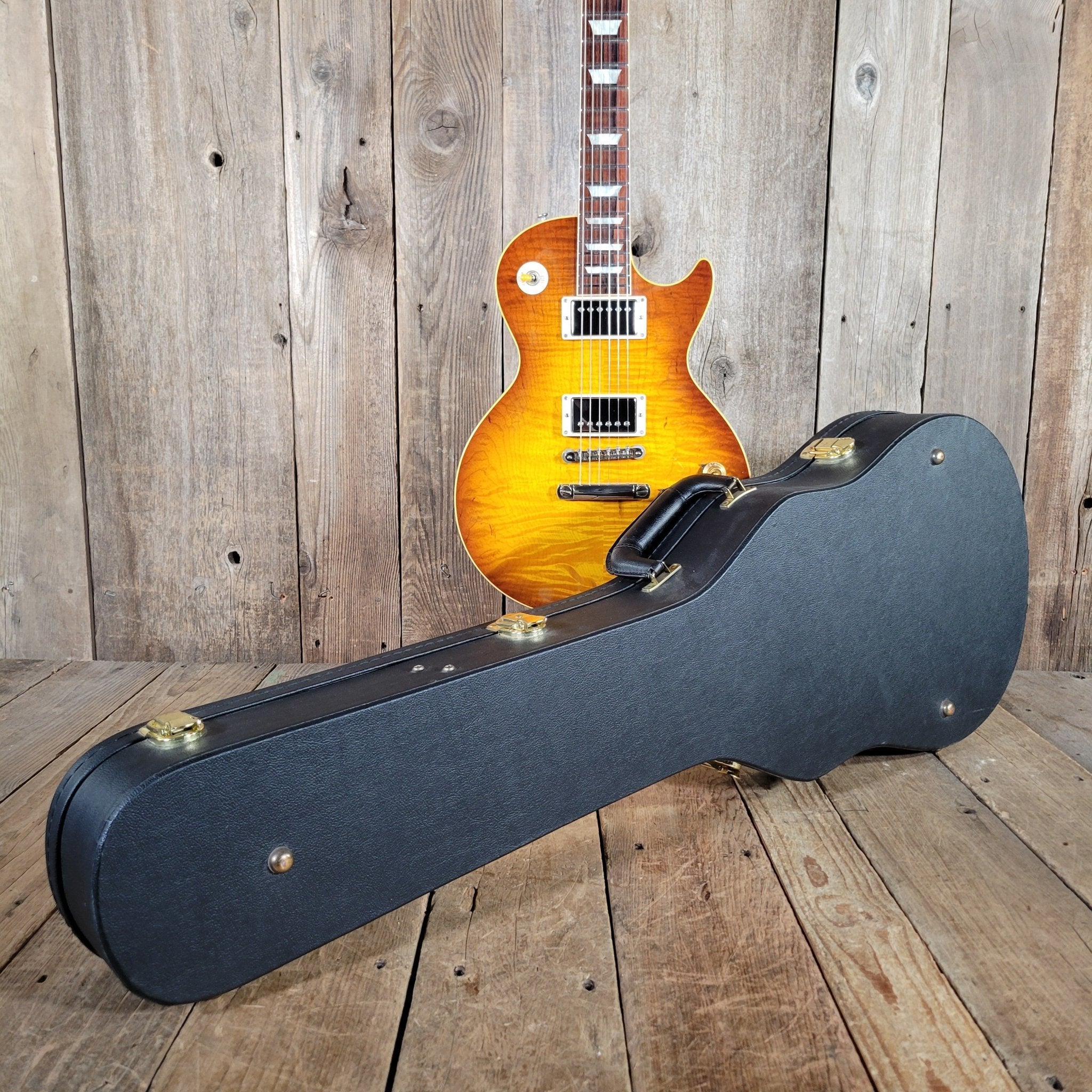 Gibson Custom Shop Les Paul  R9 Madagascar Rosewood, Historic Reissue, MINT Condition 2008 - Mahar's Vintage Guitars