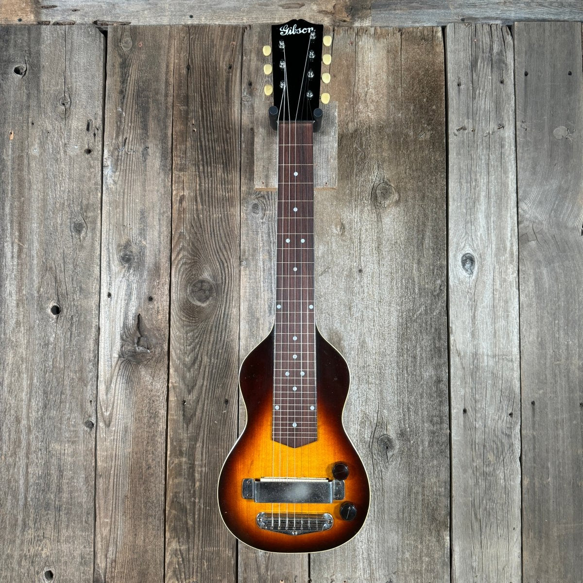 Gibson EH - 100 7 String Lap Steel 1939 Sunburst - Mahar's Vintage Guitars