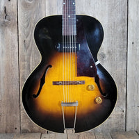 Gibson ES - 125 Sunburst 1953 – Vintage Hollow Body Electric Guitar with TKL Hard Case - Mahar's Vintage Guitars