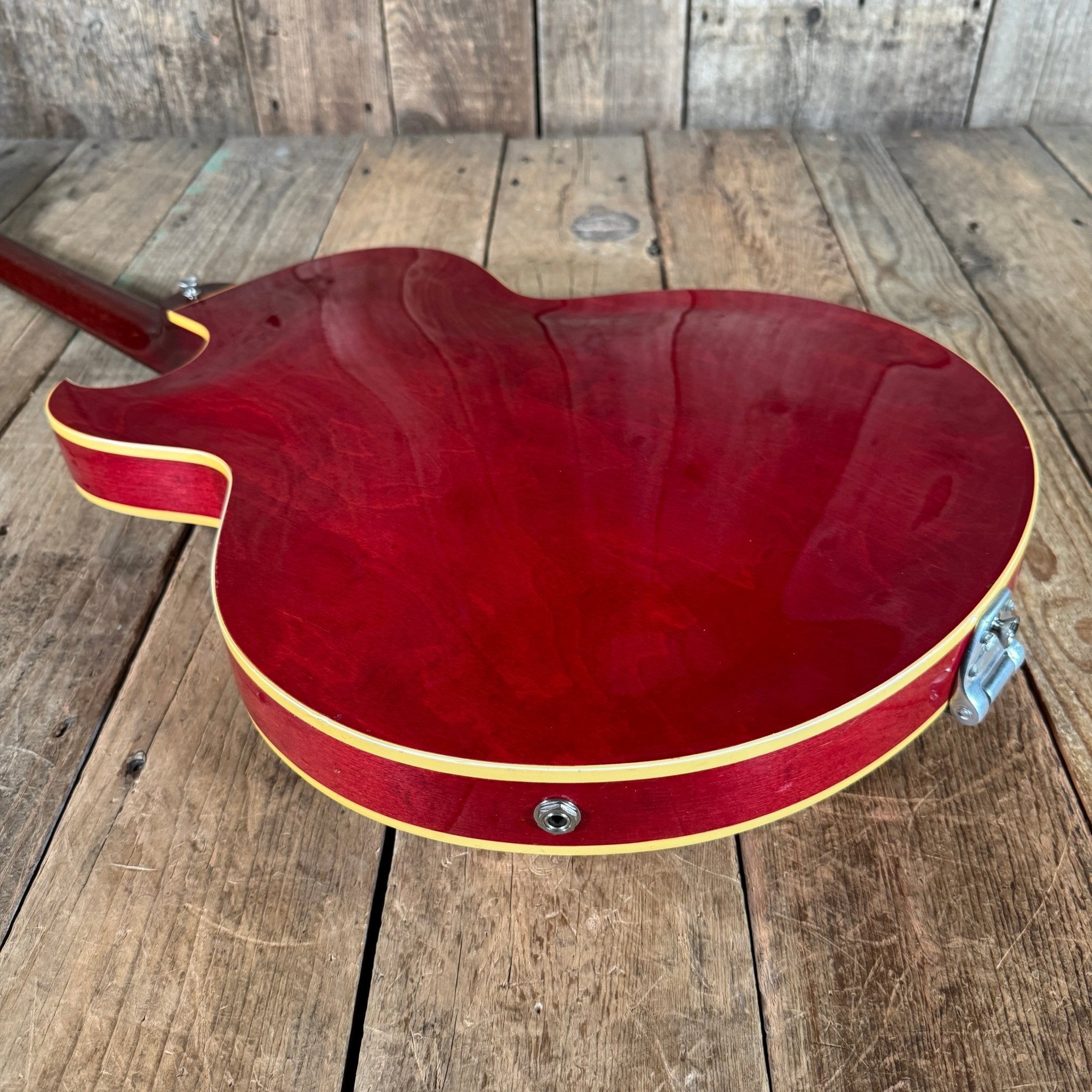 Gibson ES - 125TDC Factory Bigsby 512 made in 1961 Cherry Sunburst - Mahar's Vintage Guitars