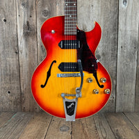 Gibson ES - 125TDC Factory Bigsby 512 made in 1961 Cherry Sunburst - Mahar's Vintage Guitars