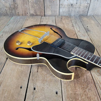 Gibson ES - 225T 1958 – Vintage Sunburst Hollowbody Electric Guitar with Original P - 90 Pickup - Mahar's Vintage Guitars
