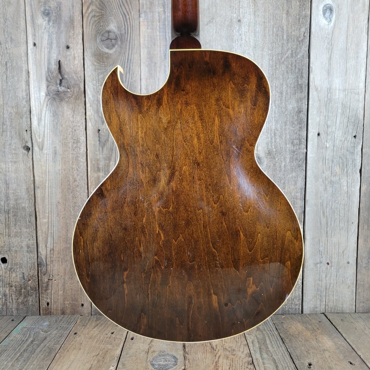 Gibson ES - 225T 1958 – Vintage Sunburst Hollowbody Electric Guitar with Original P - 90 Pickup - Mahar's Vintage Guitars