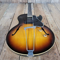 Gibson ES - 225T 1958 – Vintage Sunburst Hollowbody Electric Guitar with Original P - 90 Pickup - Mahar's Vintage Guitars