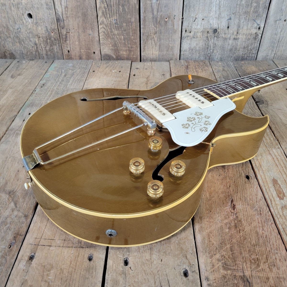 Gibson ES - 295 1953 100% Original with Original Case - Mahar's Vintage Guitars