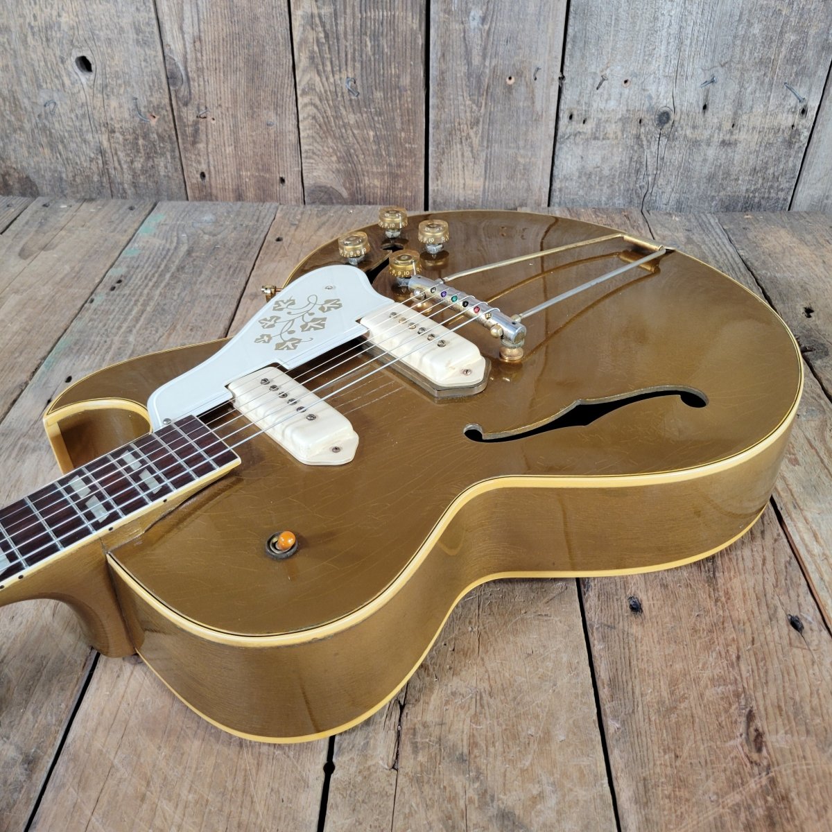 Gibson ES - 295 1953 100% Original with Original Case - Mahar's Vintage Guitars