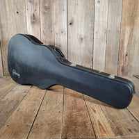 Gibson ES - 335 ES - 330 ES - 345 Hard Case 1960s Black with Purple Lining - Mahar's Vintage Guitars