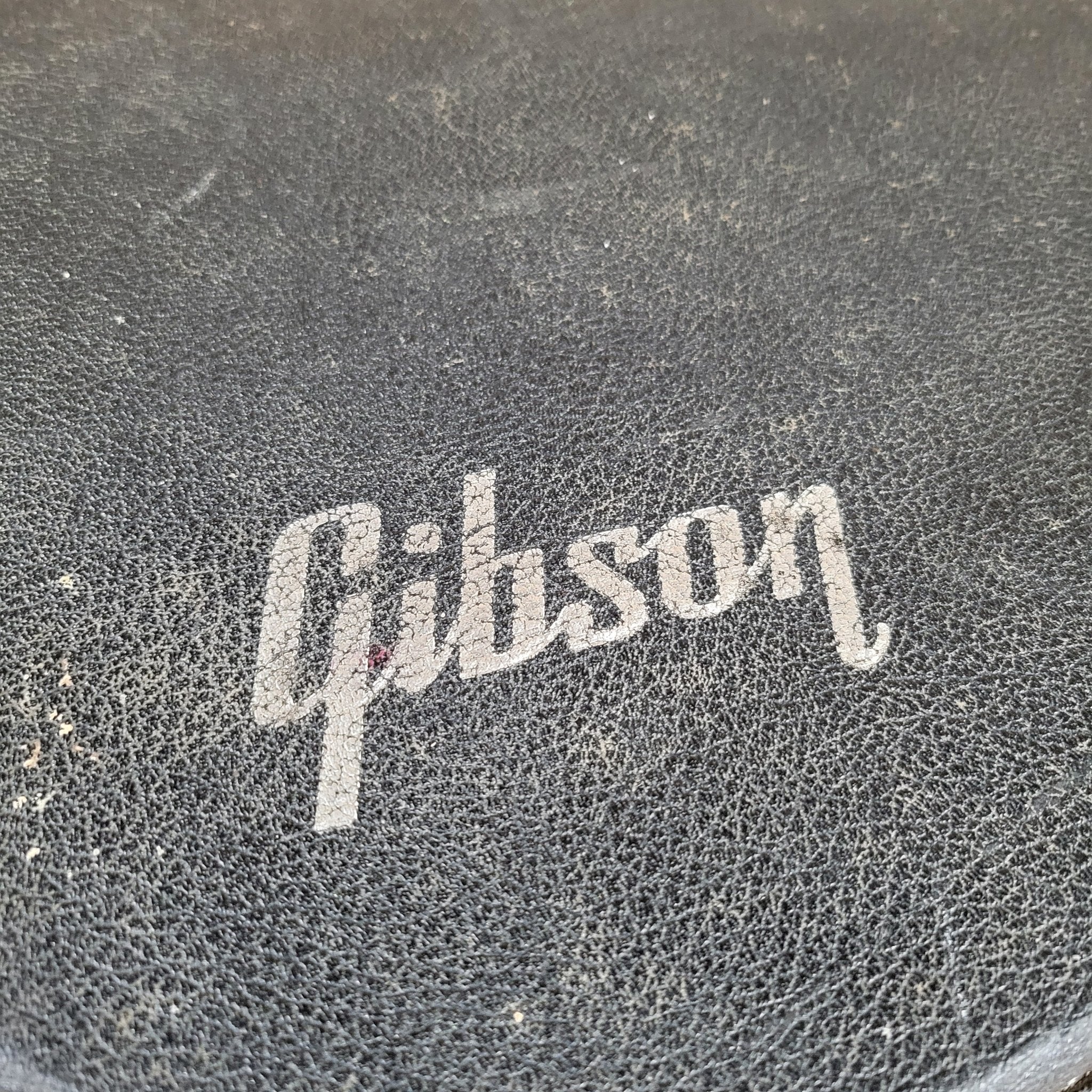 Gibson ES - 335 ES - 330 ES - 345 Hard Case 1960s Black with Purple Lining - Mahar's Vintage Guitars