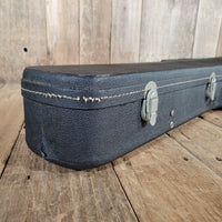 Gibson ES - 335 ES - 330 ES - 345 Hard Case 1960s Black with Purple Lining - Mahar's Vintage Guitars