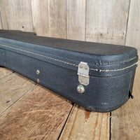 Gibson ES - 335 ES - 330 ES - 345 Hard Case 1960s Black with Purple Lining - Mahar's Vintage Guitars