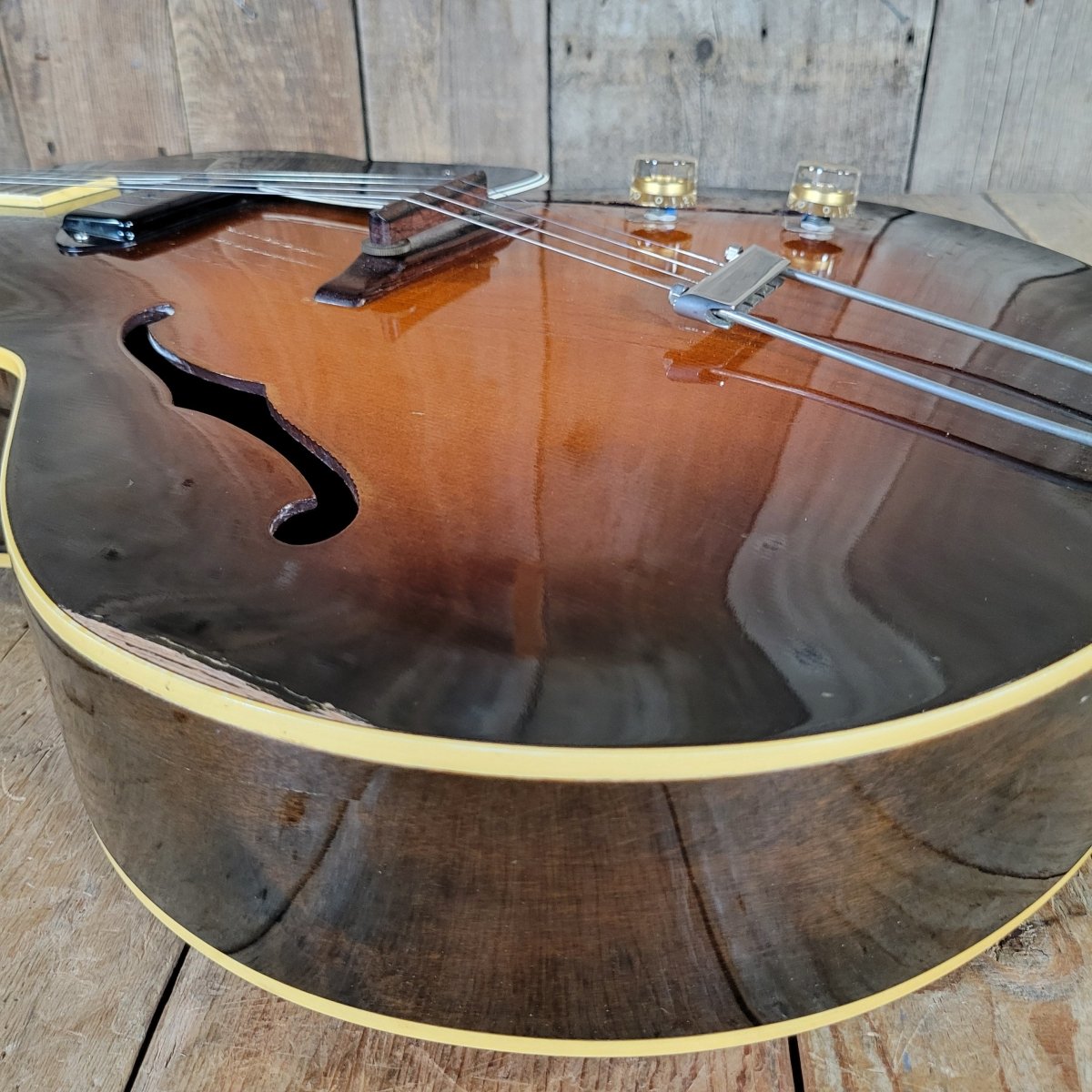 Gibson ETG - 150 Electric Tenor Guitar – 1948, Rare (19 Made) with Hard Case - Mahar's Vintage Guitars