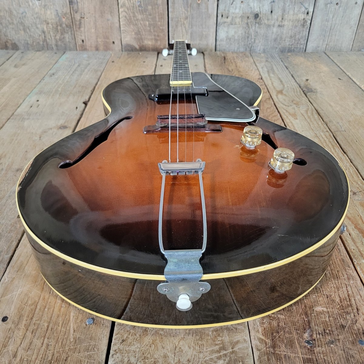 Gibson ETG - 150 Electric Tenor Guitar – 1948, Rare (19 Made) with Hard Case - Mahar's Vintage Guitars