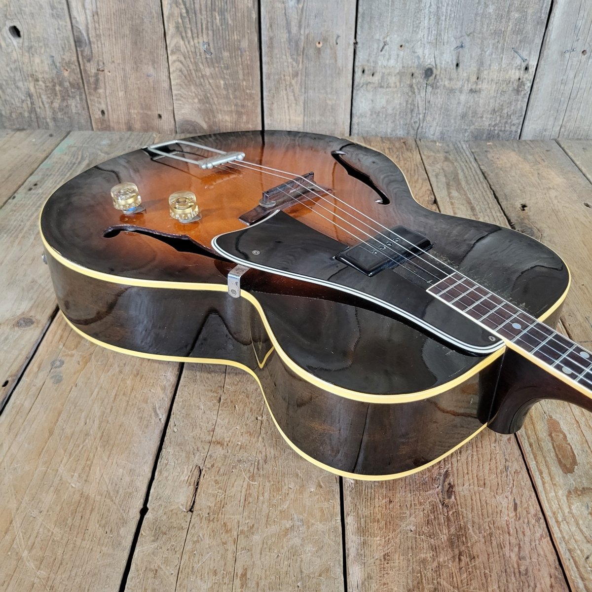 Gibson ETG - 150 Electric Tenor Guitar – 1948, Rare (19 Made) with Hard Case - Mahar's Vintage Guitars