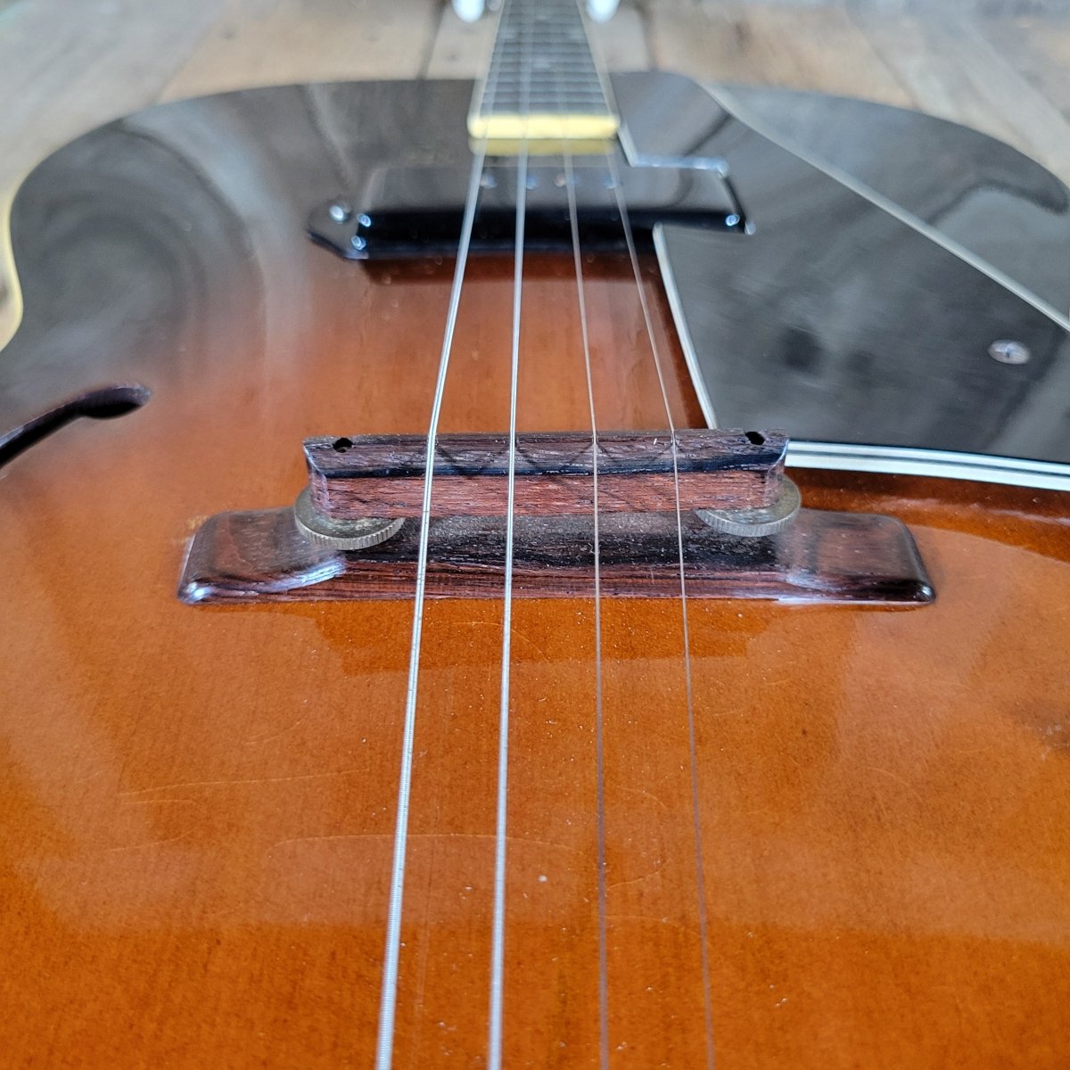 Gibson ETG - 150 Electric Tenor Guitar – 1948, Rare (19 Made) with Hard Case - Mahar's Vintage Guitars