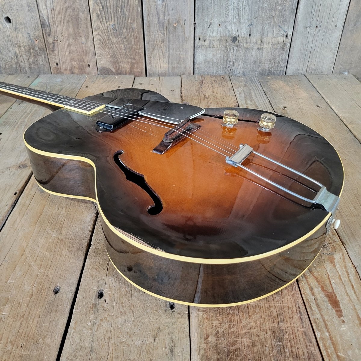Gibson ETG - 150 Electric Tenor Guitar – 1948, Rare (19 Made) with Hard Case - Mahar's Vintage Guitars