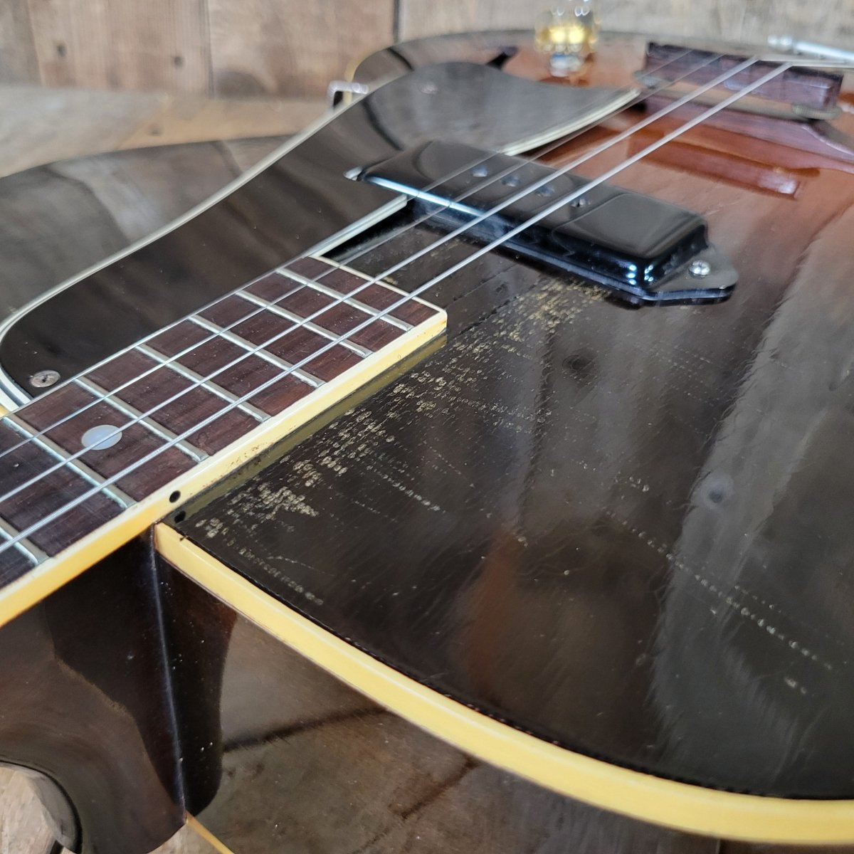 Gibson ETG - 150 Electric Tenor Guitar – 1948, Rare (19 Made) with Hard Case - Mahar's Vintage Guitars