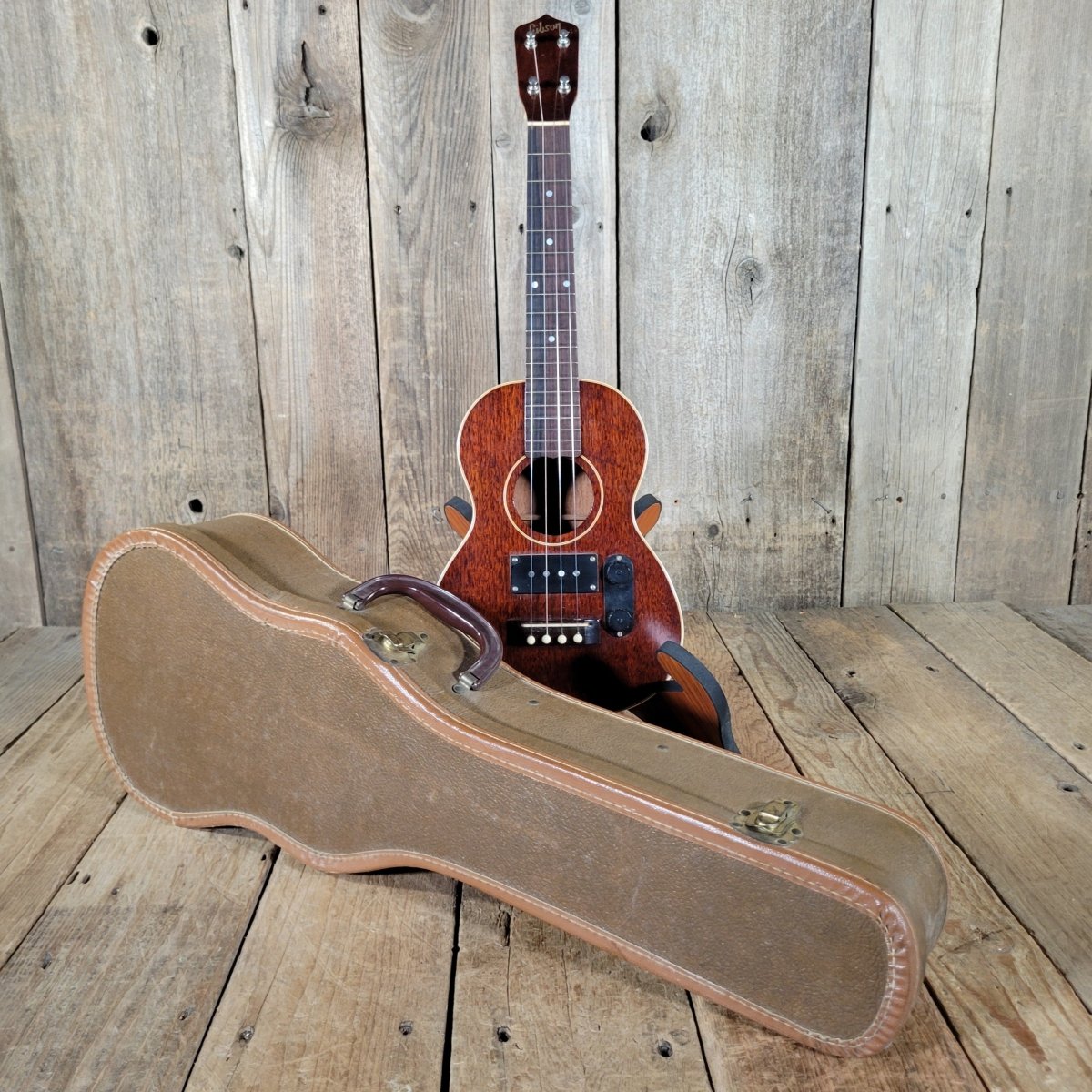 Gibson ETU - 3 Electric Tenor Ukulele – 1949 First Year Model with Original Case - Mahar's Vintage Guitars