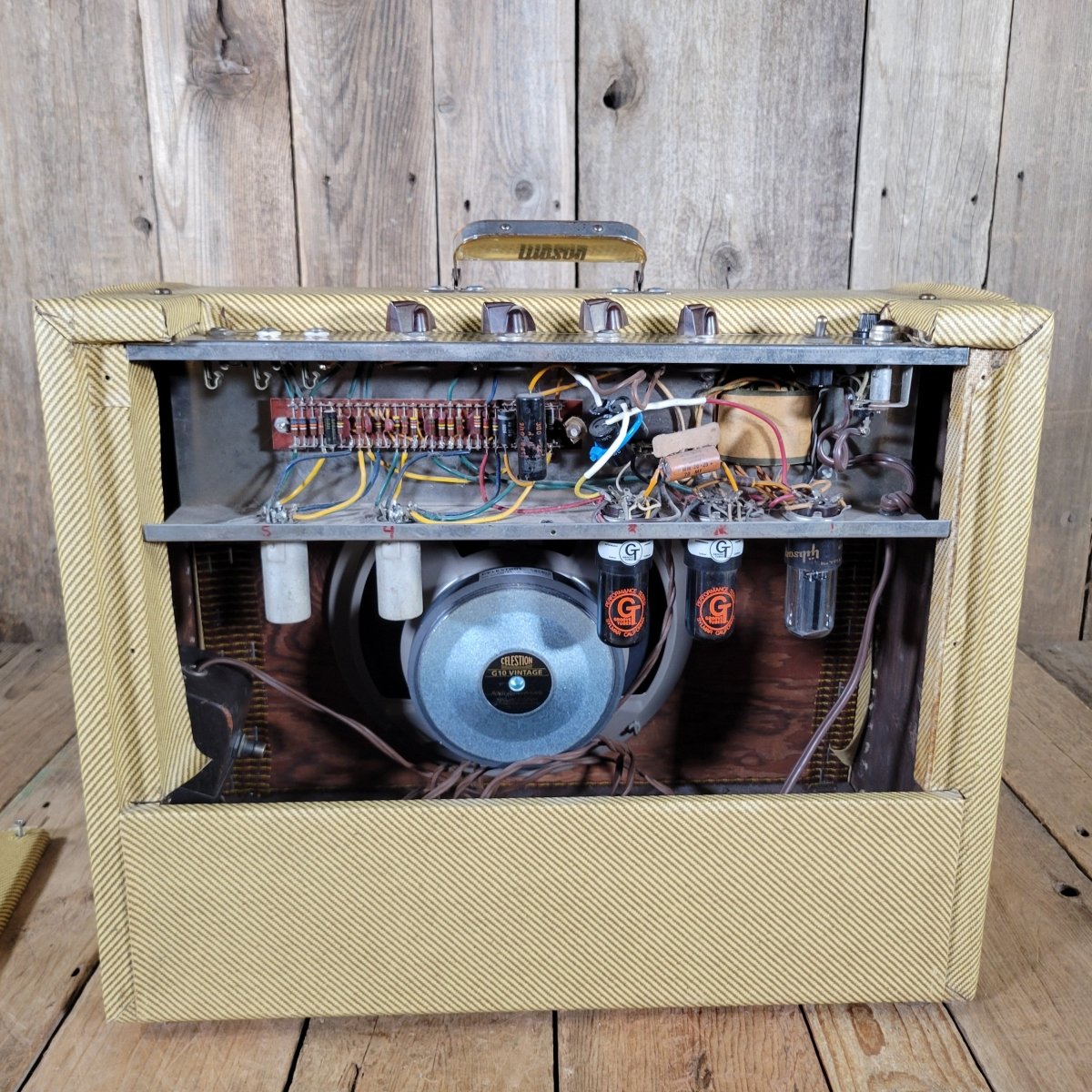 Gibson GA - 18 Vintage Tube Guitar Amplifier – 1961 Restored Classic Combo - Mahar's Vintage Guitars