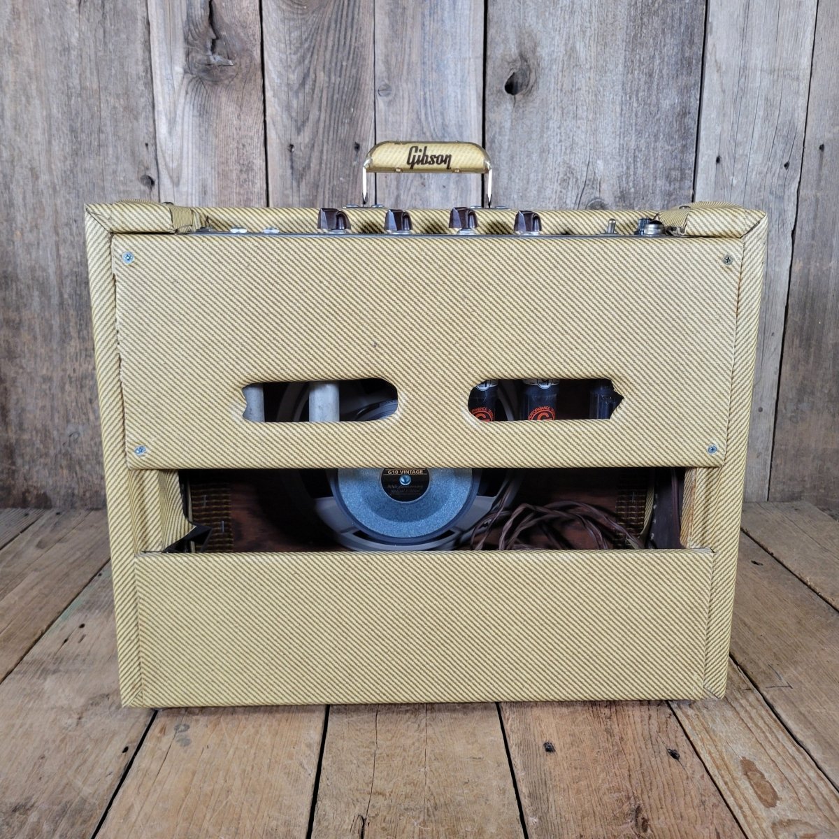 Gibson GA - 18 Vintage Tube Guitar Amplifier – 1961 Restored Classic Combo - Mahar's Vintage Guitars