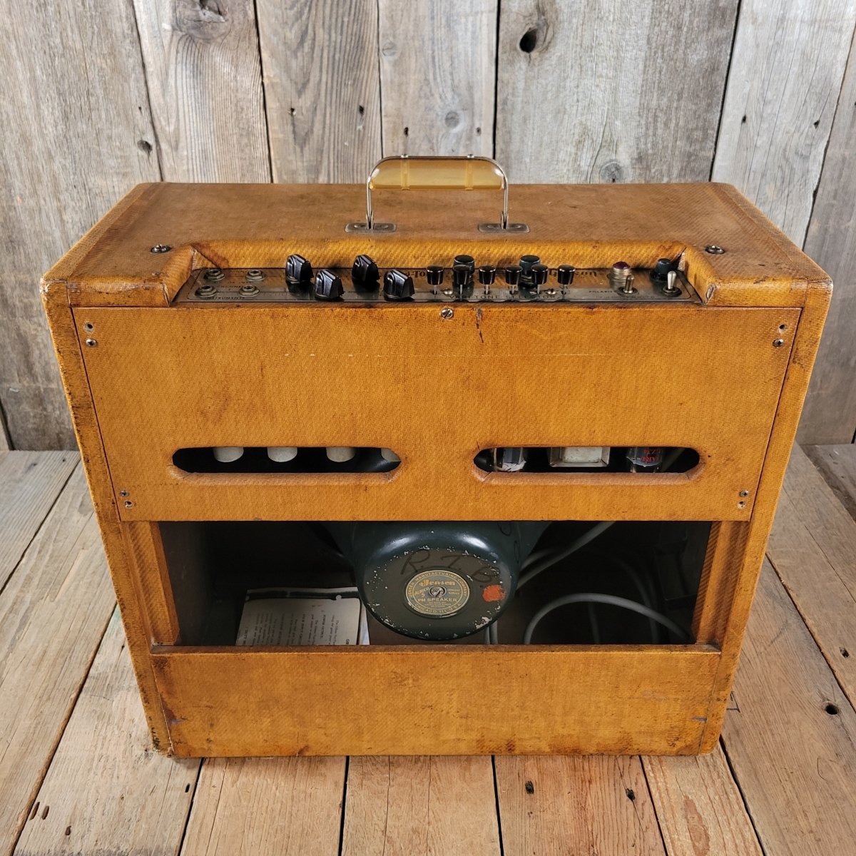 Gibson GA - 80 Vari - tone Tweed Guitar Amp 1959 - Mahar's Vintage Guitars