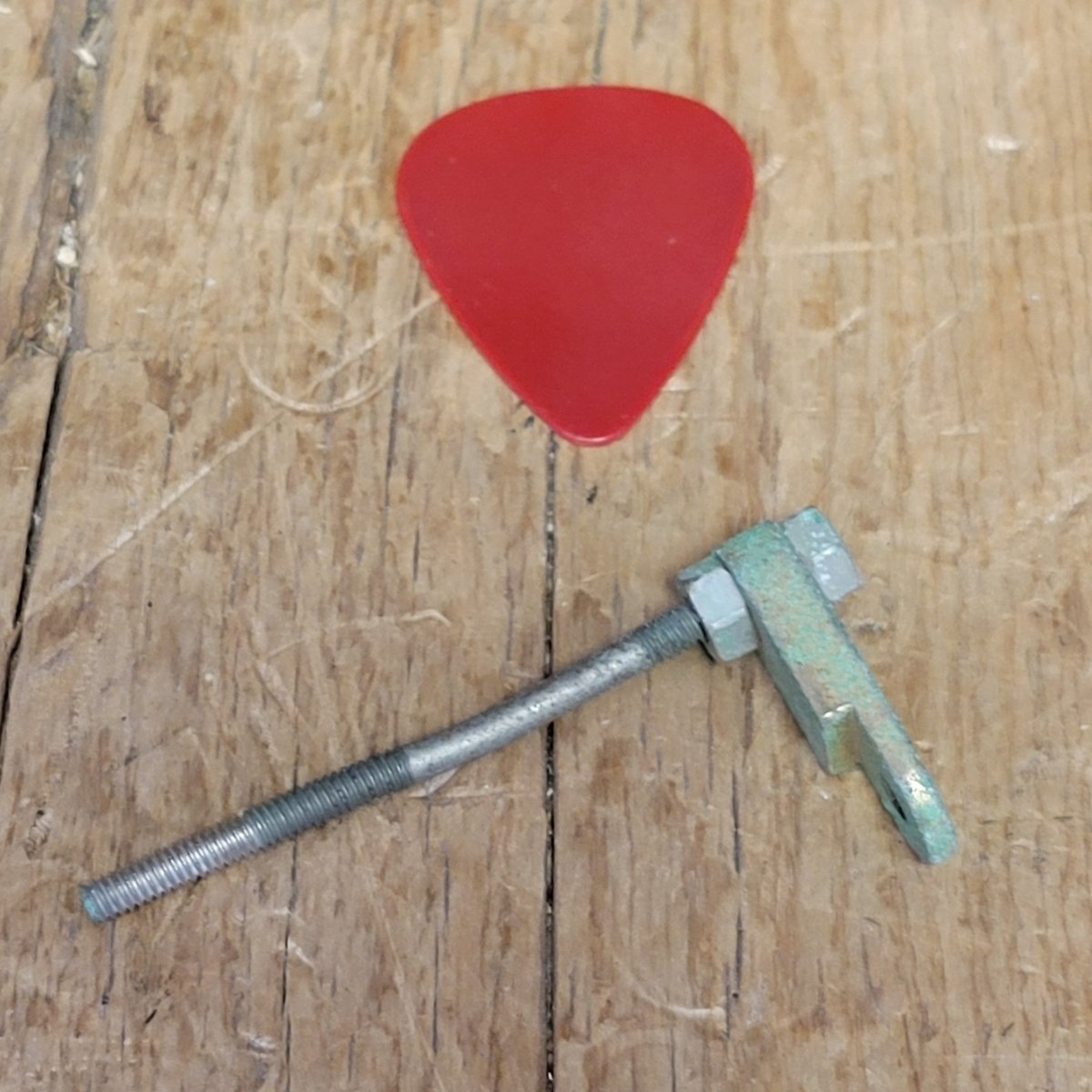 Gibson Gold pickguard bracket mount ES Les Paul - 1960s - Mahar's Vintage Guitars