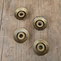 Gibson Gold reflector knobs 1962 to mid 1970s (4) ES Les Paul SG - Mahar's Vintage Guitars