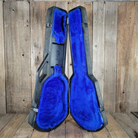 Gibson Les Paul Chainsaw Case 1980s – Original Protector Case with Blue Lining, Excellent Condition - Mahar's Vintage Guitars