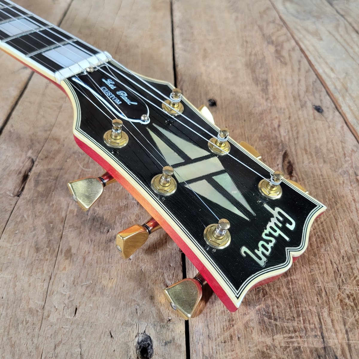 Gibson Les Paul Custom Sunburst 1976 - Mahar's Vintage Guitars