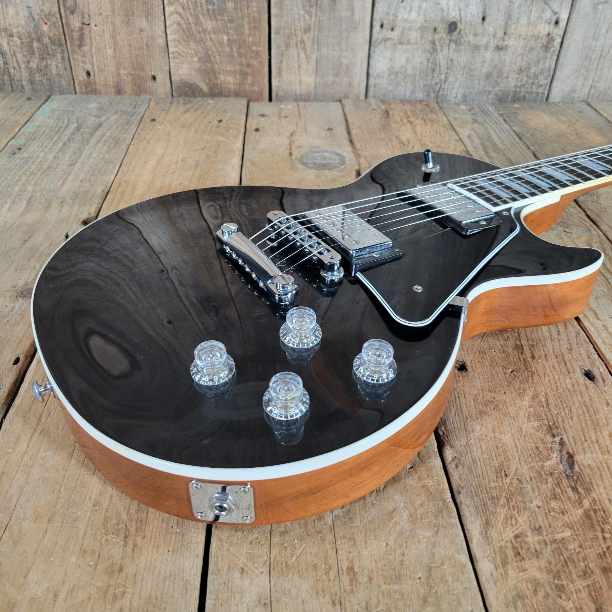 Gibson Les Paul Modern Graphite Top 2019 Chambered, Asymmetrical Neck, Push/Pull Coil Splitting - Mahar's Vintage Guitars