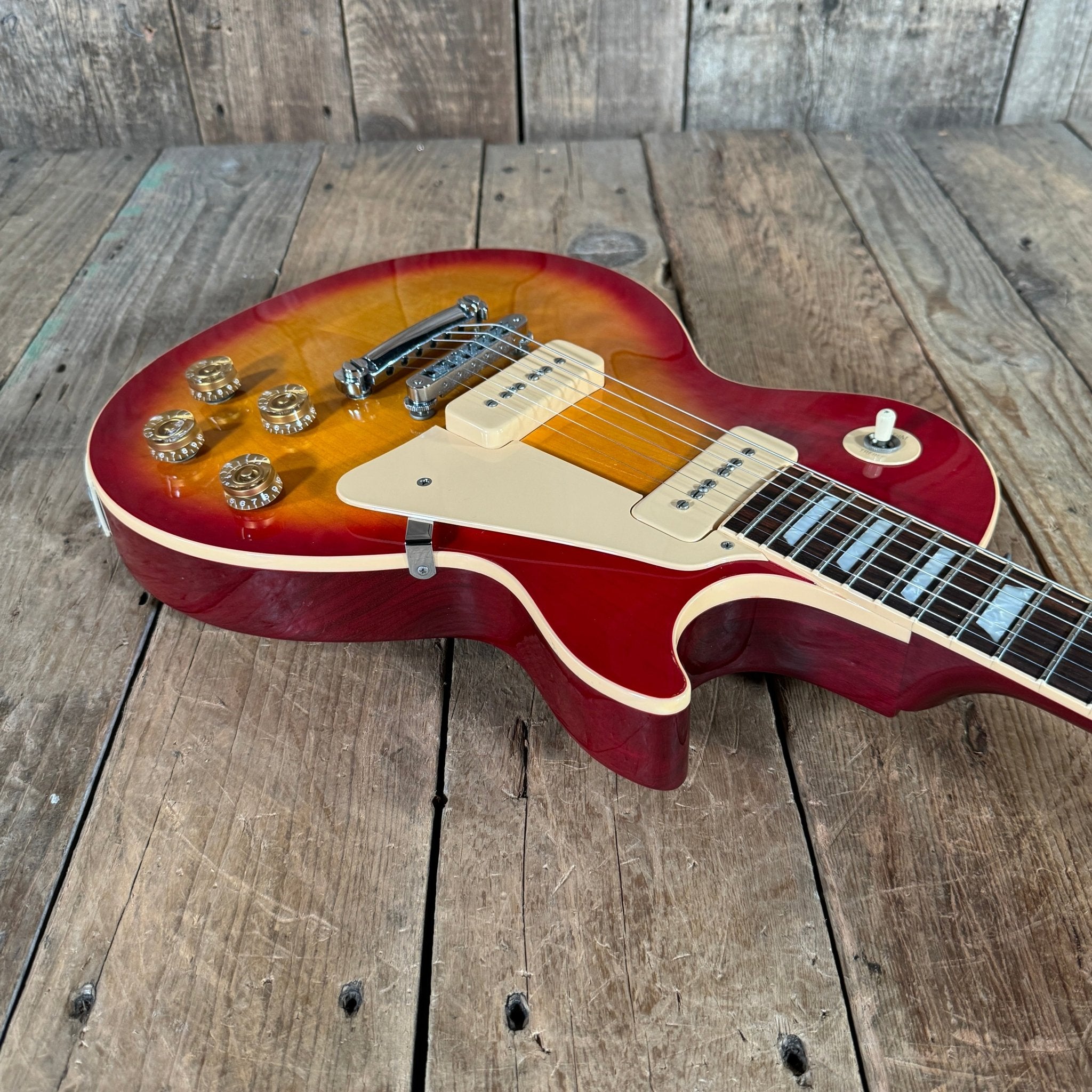 Gibson Les Paul Yamano Limited Edition Custom Shop 1997 Heritage Cherry Burst - Mahar's Vintage Guitars