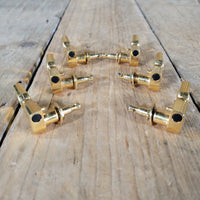 Gibson Schaller 3+3 tuning machines Tulip Gold 1980s Les Paul ES - 335 SG Acoustic - Mahar's Vintage Guitars