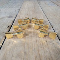 Gibson Schaller 3+3 tuning machines Tulip Gold 1980s Les Paul ES - 335 SG Acoustic - Mahar's Vintage Guitars