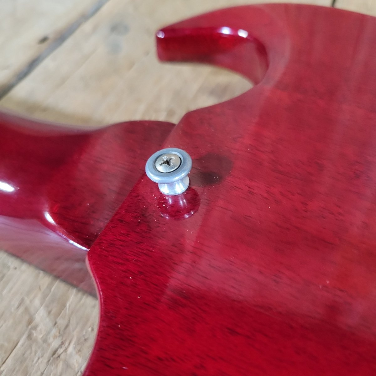 Gibson SG Junior 1965 – Wide 1 11/16" Nut, Vintage Rectangle Case, Late ’60s 5.5 Pounds! - Mahar's Vintage Guitars