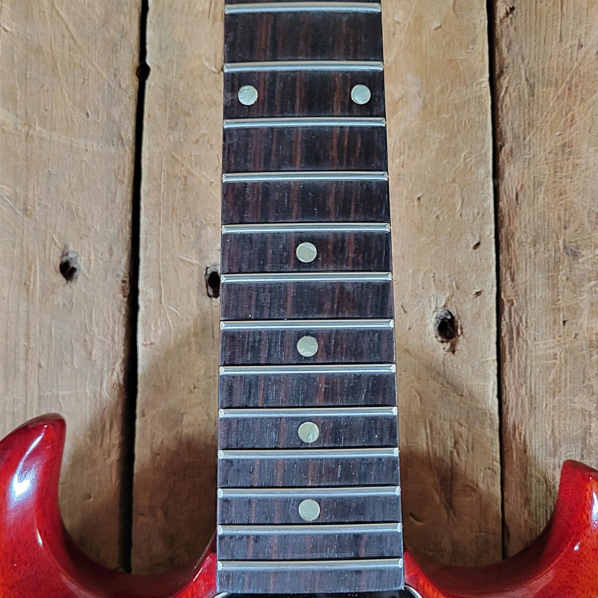 Gibson SG Junior 1965 – Wide 1 11/16" Nut, Vintage Rectangle Case, Late ’60s 5.5 Pounds! - Mahar's Vintage Guitars