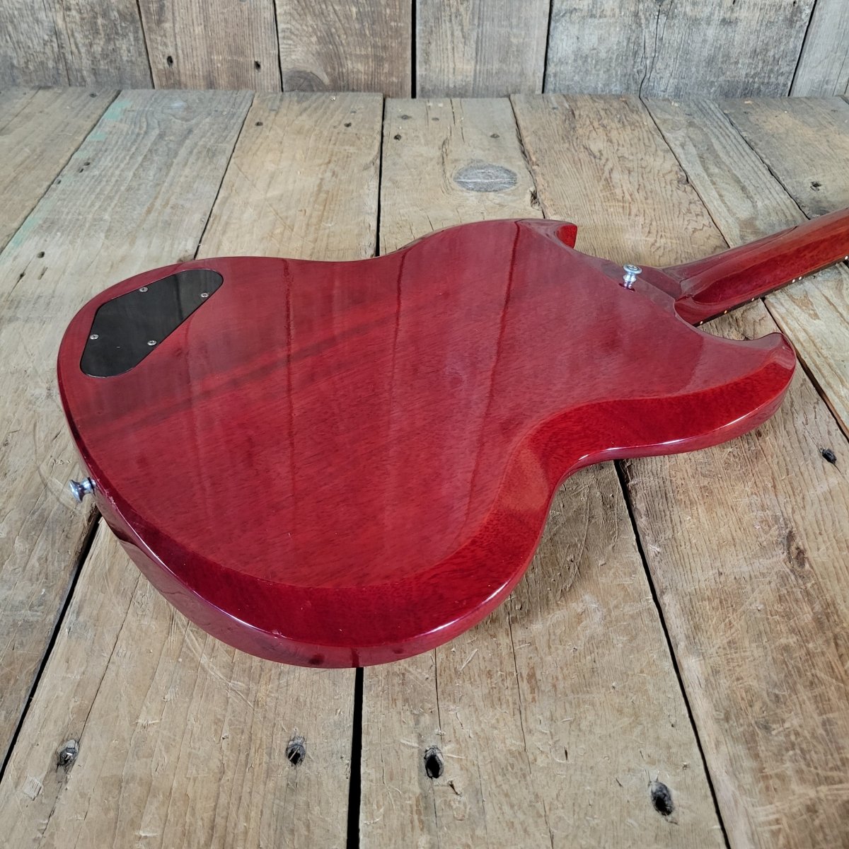 Gibson SG Junior 1965 – Wide 1 11/16" Nut, Vintage Rectangle Case, Late ’60s 5.5 Pounds! - Mahar's Vintage Guitars