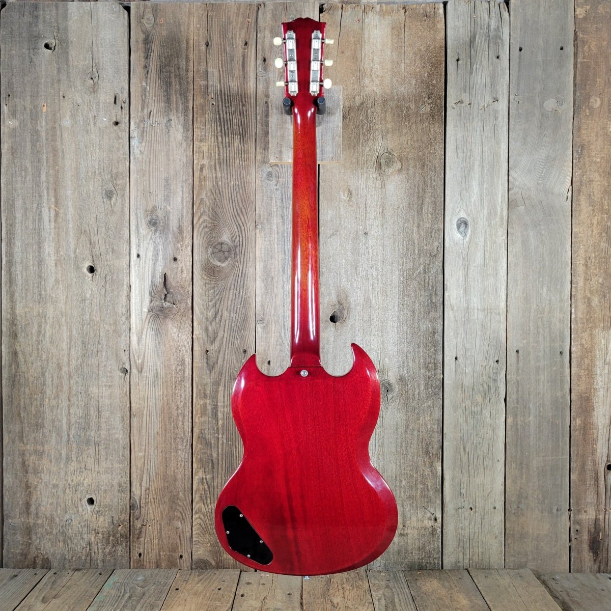 Gibson SG Junior 1965 – Wide 1 11/16" Nut, Vintage Rectangle Case, Late ’60s 5.5 Pounds! - Mahar's Vintage Guitars