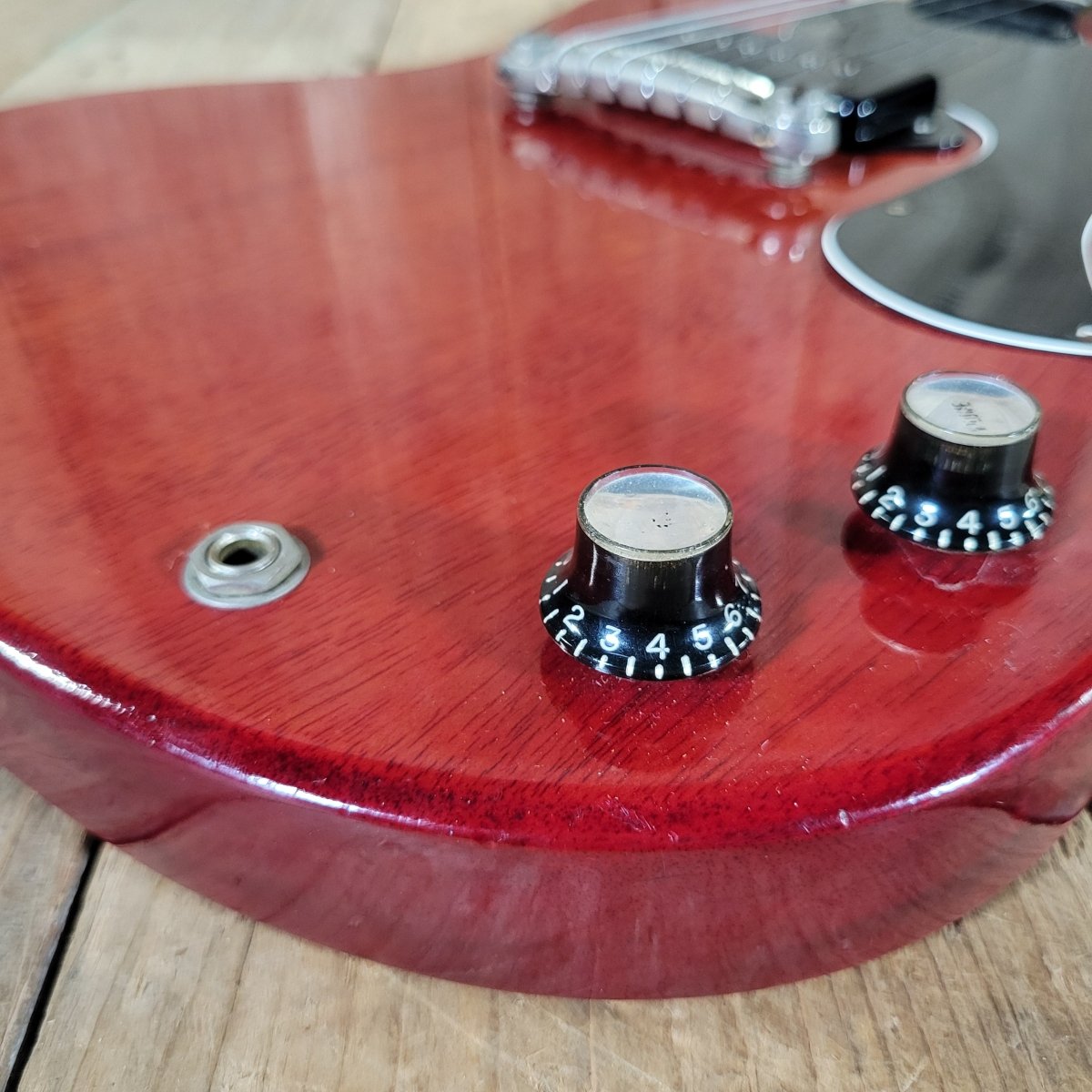 Gibson SG Junior 1965 – Wide 1 11/16" Nut, Vintage Rectangle Case, Late ’60s 5.5 Pounds! - Mahar's Vintage Guitars