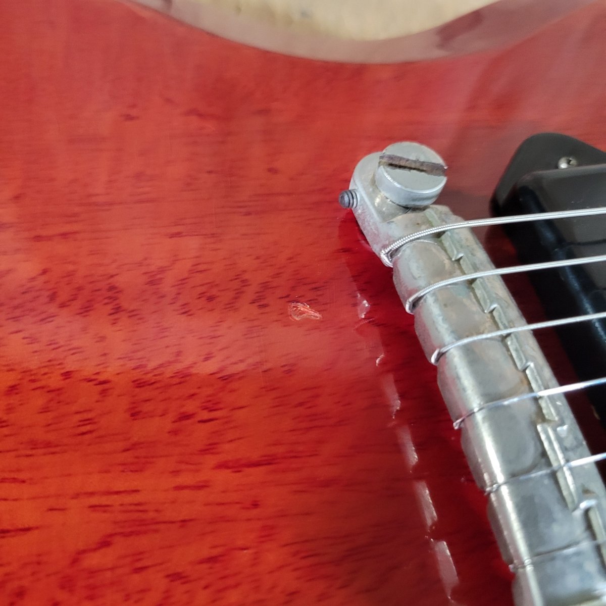 Gibson SG Junior 1965 – Wide 1 11/16" Nut, Vintage Rectangle Case, Late ’60s 5.5 Pounds! - Mahar's Vintage Guitars