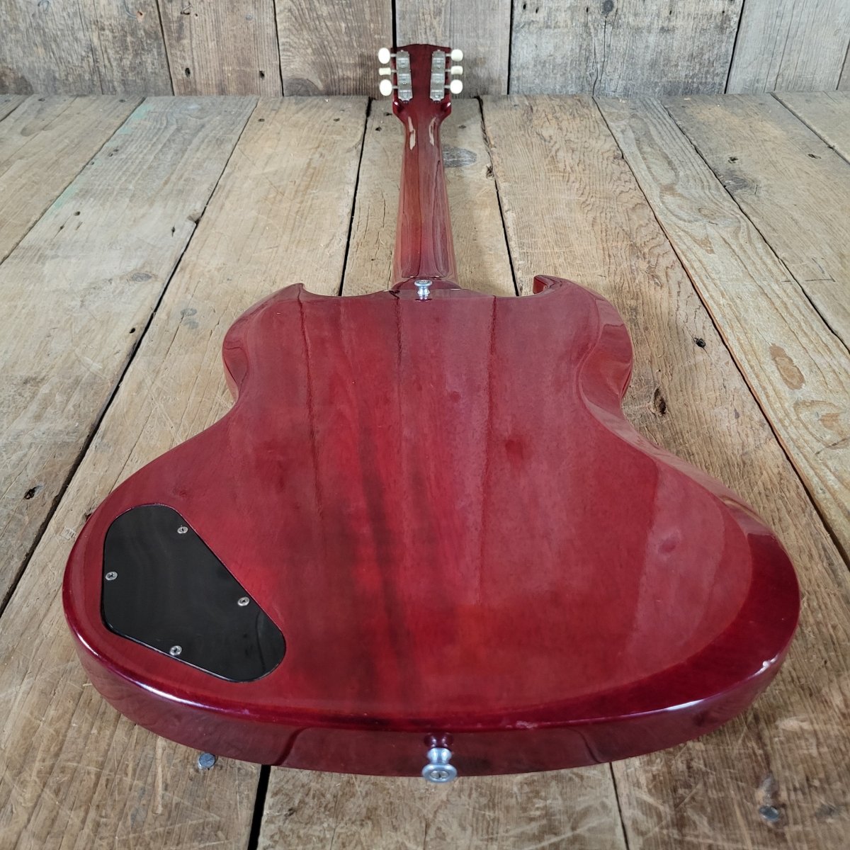 Gibson SG Junior 1965 – Wide 1 11/16" Nut, Vintage Rectangle Case, Late ’60s 5.5 Pounds! - Mahar's Vintage Guitars