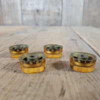 Gibson Speed Knobs Gold 1/2" 1953 1954 1955 - Mahar's Vintage Guitars